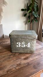 Zink Kist/doos, Ophalen, Minder dan 50 cm, Gebruikt, Minder dan 50 cm