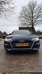 Audi A4 Avant 35 TFSI S Tronic S-line blauw, bomvol opties!, Auto's, Audi, USB, 15 km/l, 4 cilinders, Blauw