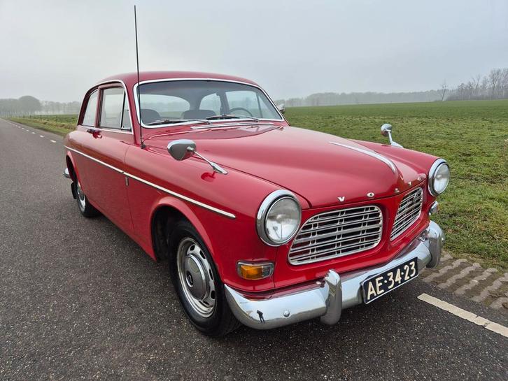 Volvo Amazon 1967 B18 Lpg, Auto's, Oldtimers, Bedrijf, Volvo, Benzine, Sedan, Handgeschakeld, Rood, Zwart, Kunstmatig leder, Achterwielaandrijving