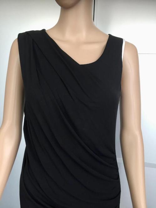 F203 Sarah Pacini: maat 1=34=XS jurk jurkje zwart a-symmetri, Kleding | Dames, Jurken, Zo goed als nieuw, Maat 34 (XS) of kleiner