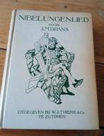 Hardcover boek 'Nibelungenlied' van J.M. Brans. Zutphen 1926, Gelezen, Nederland, J.M. Brans, Ophalen of Verzenden