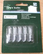 5 reservelampjes 2,4 volt 0,16 watt in blister voor buiten, Diversen, Kerst, Ophalen of Verzenden, Nieuw