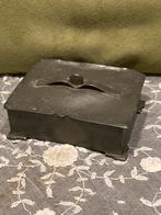 Oud doosje van tin (191224), Antiek en Kunst, Antiek | Tin, Ophalen of Verzenden