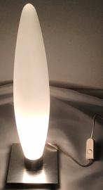 Barbara lamp, vloerlamp, stalamp. Witte lamp, grondlamp, Ophalen of Verzenden, Zo goed als nieuw, Minder dan 50 cm