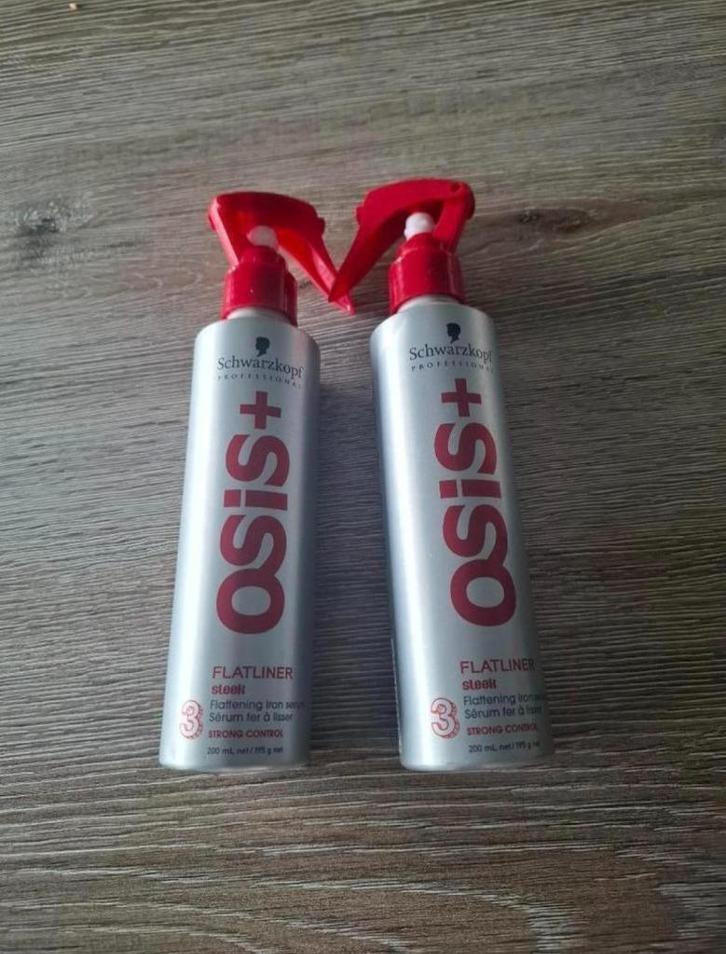 2 nieuwe Schwarzkopf Professional Osis+ Flatliner Flattening, Sieraden, Tassen en Uiterlijk, Uiterlijk | Haarverzorging, Nieuw