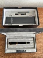 Parker Duofold International fountainpen. Full set, Verzamelen, Pennenverzamelingen, Vulpen, Parker, Verzenden, Met reclame