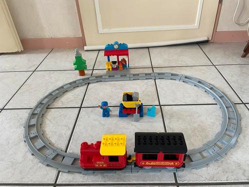Duplo 10874 Stoom Trein, Kinderen en Baby's, Speelgoed | Duplo en Lego, Zo goed als nieuw, Duplo, Complete set, Ophalen of Verzenden