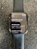 Applewatch series 7 stainless graphite gps +cellular, Sieraden, Tassen en Uiterlijk, Smartwatches, Apple Watch ⌚️, Zwart, IOS