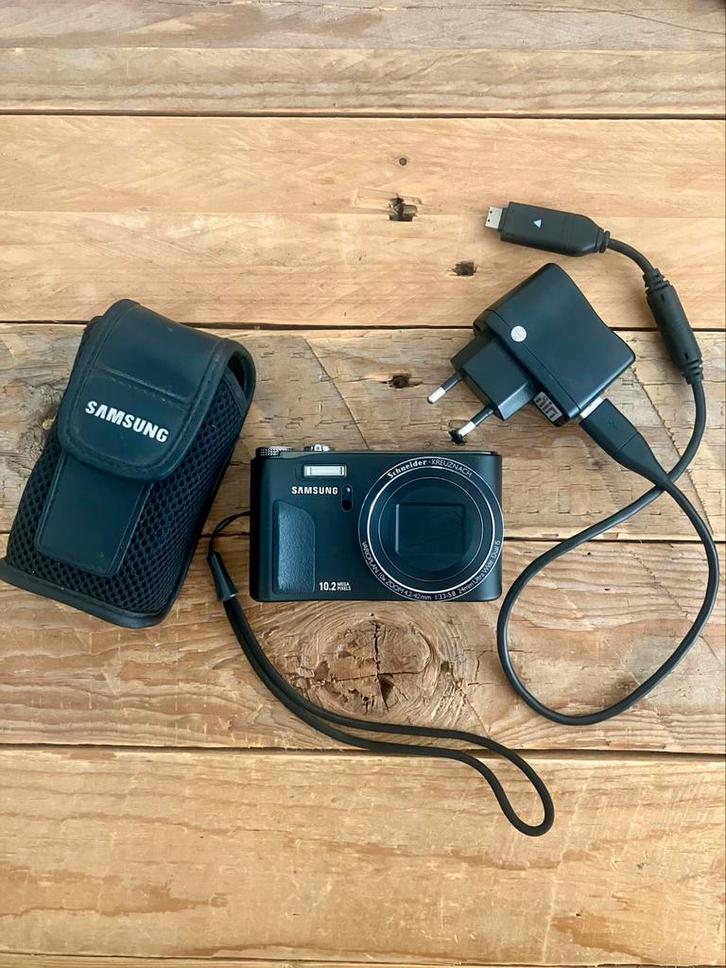 Samsung | Compact | Digitale Camera | incl: 40 GB geheugen, Audio, Tv en Foto, Fotocamera's Digitaal, Zo goed als nieuw, Compact