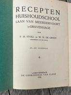Receptenboek HuisHoudschool 1936, Boeken, Kookboeken, Gelezen, Gezond koken, Nederland en België, Tapas, Hapjes en Dim Sum