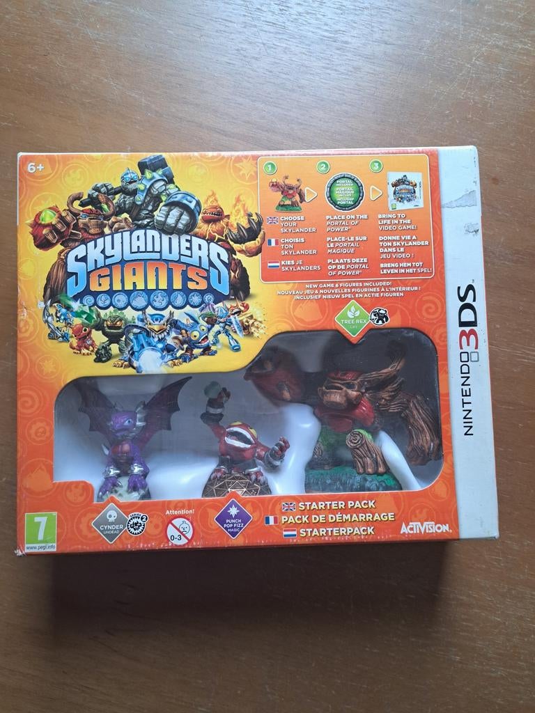 Skylanders gaints starterpack, Vanaf 7 jaar, Ophalen, Avontuur en Actie, 2 spelers