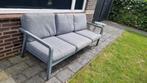 Loungebank 3 zits van Garden Impression, Ophalen, Gebruikt, 3 zitplaatsen, Aluminium