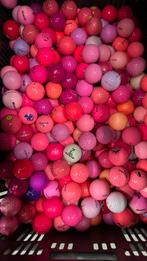 100 Roze golfballen, Sport en Fitness, Golf, Ophalen of Verzenden, Zo goed als nieuw, Bal(len)