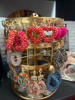 Handgemaakte Glassberry Harten Oorbellen, Sieraden, Tassen en Uiterlijk, Oorbellen, Met kristal, Hangers, Verzenden, Nieuw