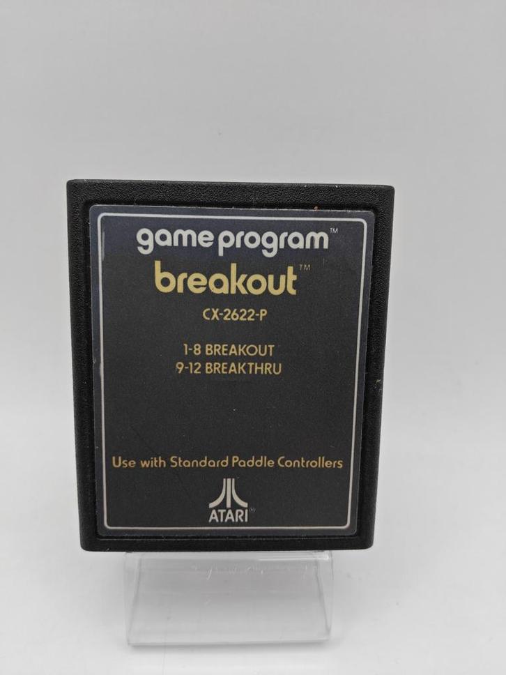 Atari Breakout atari 2600, Spelcomputers en Games, Games | Atari, Gebruikt, Atari 2600, Puzzel en Educatief, 1 speler, Vanaf 7 jaar