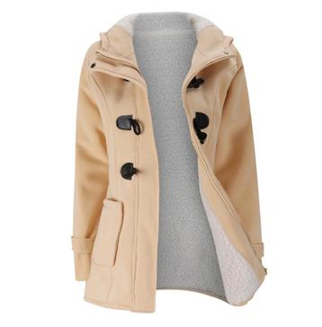 Beige dames winterjas winter jas capuchon nette maat 32-48 beschikbaar voor biedingen