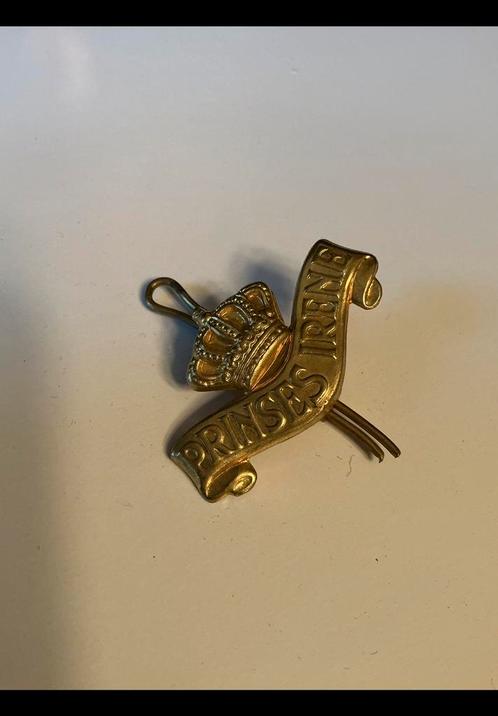 Metalen logo / insigne / speld van de Prinses Irene Brigade., Verzamelen, Militaria | Algemeen, Landmacht, Embleem of Badge, Nederland