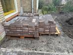 Partij 12m2 nieuwe betonklinkers roodbruin, Tuin en Terras, Tegels en Klinkers, Ophalen, Gebruikt, Klinkers, 10 m² of meer