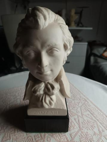 Mozart Buste/borstbeeld Goebel