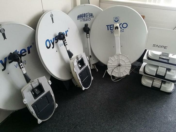 Schotel antenne onderdelen Oyster Alden Teleco Maxview, Caravans en Kamperen, Camper-accessoires, Zo goed als nieuw, Ophalen of Verzenden