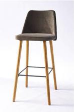GEZOCHT!! Rivièra maison Vegas velvet slate grey barstoel, Huis en Inrichting, Barkrukken, 1 kruk, Ophalen, Zo goed als nieuw