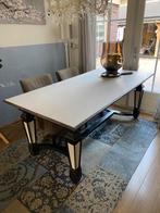 Robuuste Landelijke  eettafel (T.E.A.B), Ophalen, 200 cm of meer, 50 tot 100 cm, Zo goed als nieuw