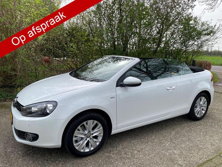 Volkswagen GOLF Cabriolet 1.2 TSI LIFE Oryx-wit parelmoer ef, Auto's, Volkswagen, Bedrijf, Te koop, Golf, ABS, Airbags, Airconditioning
