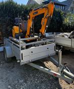 2 maal graafmachine (minihijskraan), Zakelijke goederen, Machines en Bouw | Kranen en Graafmachines, Ophalen, Graafmachine