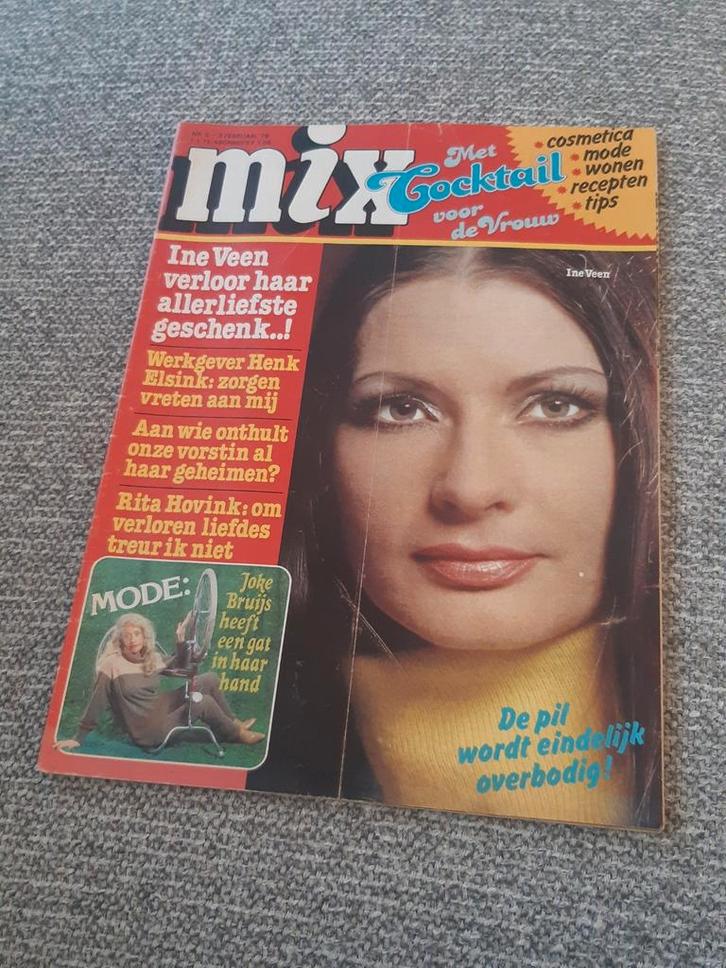 05.Mix 1978. Ine Veen. Henk Elsink. Rita Hovink. Joke Bruijs, Verzamelen, Tijdschriften, Kranten en Knipsels, Tijdschrift, 1980 tot heden