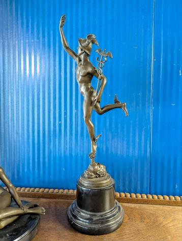 Bronzen Mercurius Beeld beschikbaar voor biedingen
