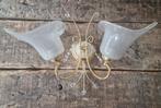 Vintage wandlamp Hollywood regency murano, Huis en Inrichting, Lampen | Wandlampen, Ophalen of Verzenden