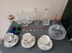 Glazen en kopjes, Huis en Inrichting, Keuken | Servies, Ophalen, Glas of Glazen, Gebruikt, Glas
