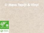 Vinyl uni, lengte 5 mtr, breedte 4 mtr, gratis staal, Nieuw, Crème, Vinyl, Ophalen of Verzenden