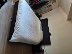 Boxspring 160 x 200, Ophalen, Tweepersoons, Grijs, 200 cm