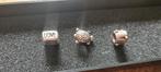 Pandora bedels 3 stuks nieuw moederdagtip, Pandora, Nieuw, Ophalen of Verzenden, 4 bedels of meer