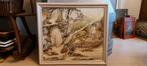 Paradijs schilderij van Egyptische schilder, W. B. Baruch, Ophalen of Verzenden