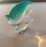 Murano kristal vis met groen, Antiek en Kunst, Ophalen of Verzenden