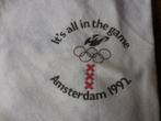 T-shirt It’s all in the Game Amsterdam OlympischeSpelen 1992, Ophalen, Gedragen, Maat 56/58 (XL), Wit