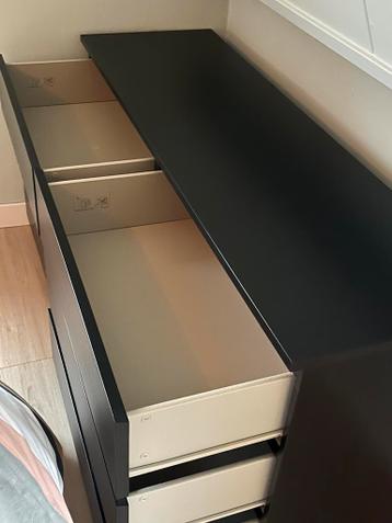 ZWARTE IKEA MALM LADEKAST Z.G.A.N. - afbeelding 4