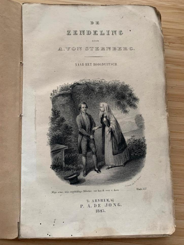 De zendeling Alexander von Sternberg 1843, Antiek en Kunst, Antiek | Boeken en Bijbels, Ophalen of Verzenden