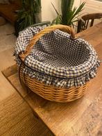 Rieten (picknick) mand, Ophalen, Gebruikt