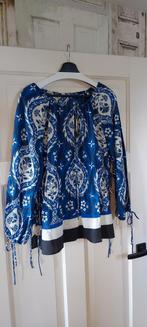 Prachtige tuniek mt. 42 40 en 44, Ophalen of Verzenden, Zo goed als nieuw, Maat 42/44 (L), Blauw