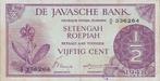 DE JAVASCHE BANK VIJFIG CENT 1948, Postzegels en Munten, Verzenden, 100 gulden