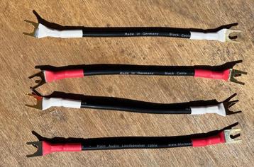 Black Cable Main bi-wire jumperset (ex-demo) beschikbaar voor biedingen