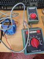 Fleischmann: een grote en een kleine transformator +powerapp, Hobby en Vrije tijd, Modeltreinen | H0, Transformator of Voeding