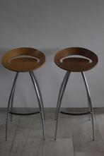 2 Magis Lyra barkrukken, Huis en Inrichting, 2 krukken, Ophalen, Gebruikt, 60 tot 90 cm