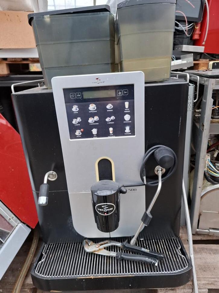 Rex Royal 500 Koffiemachine - Espresso apparaat, Witgoed en Apparatuur, Koffiezetapparaten, Gemalen koffie, Koffiebonen, Koffiemachine