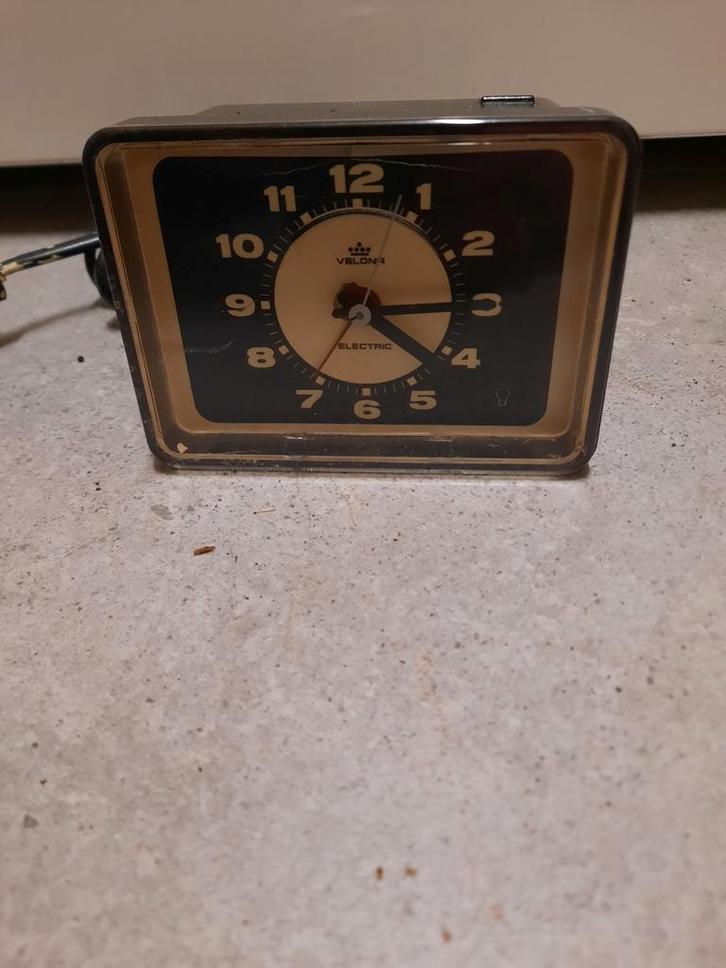 Vintage retro wekker velona, Verzamelen, Retro, Huis en Inrichting, Ophalen of Verzenden