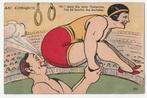 Circus.  Acrobaten., Verzenden, 1920 tot 1940, Ongelopen, Overige thema's