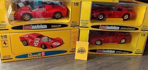 1:18 Ferrari modellen van Revell/jouef evolution, Hobby en Vrije tijd, Modelauto's | 1:18, Nieuw, Auto, Overige merken, Ophalen of Verzenden